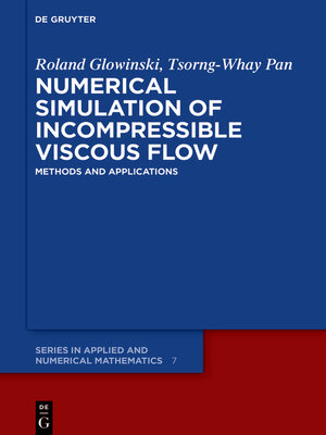 cover image of Numerical Simulation of Incompressible Viscous Flow